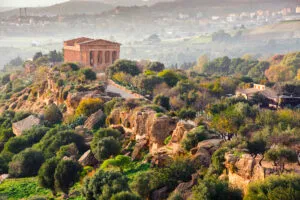 Admira la grandeza de los templos de Agrigento