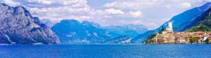 Disfruta de las vistas del lago de Garda