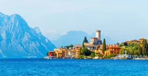 Relájese junto al tranquilo Lago di Garda
