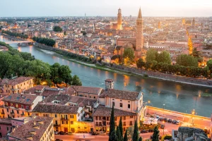 Captar vistas panorámicas en Verona